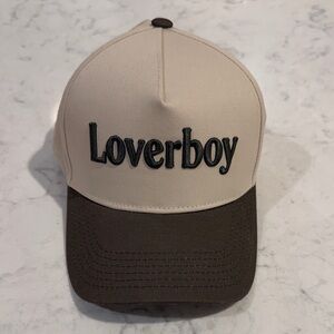 NEVER WORN Loverboy Classic Hat Cream/Olive